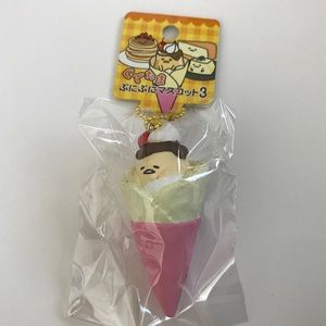 Lazy gudetama ice cream squishy